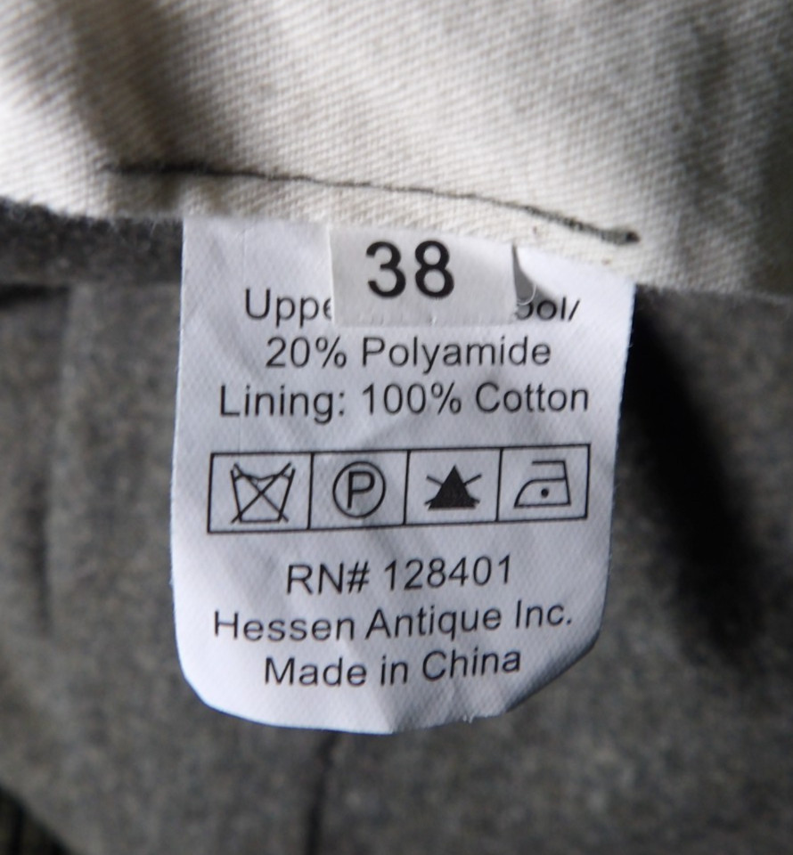 WW1 GERMAN EMPIRE M1915 WOOL FIELD TUNIC & M1915 GABARDINE TROUSER