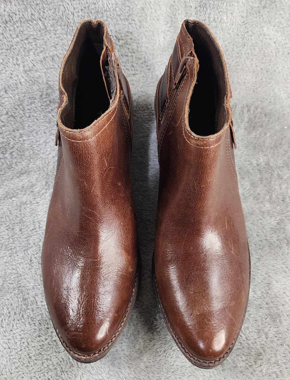 Matisse Kate Ankle Booties Women's Size 8.5 Brown Leather