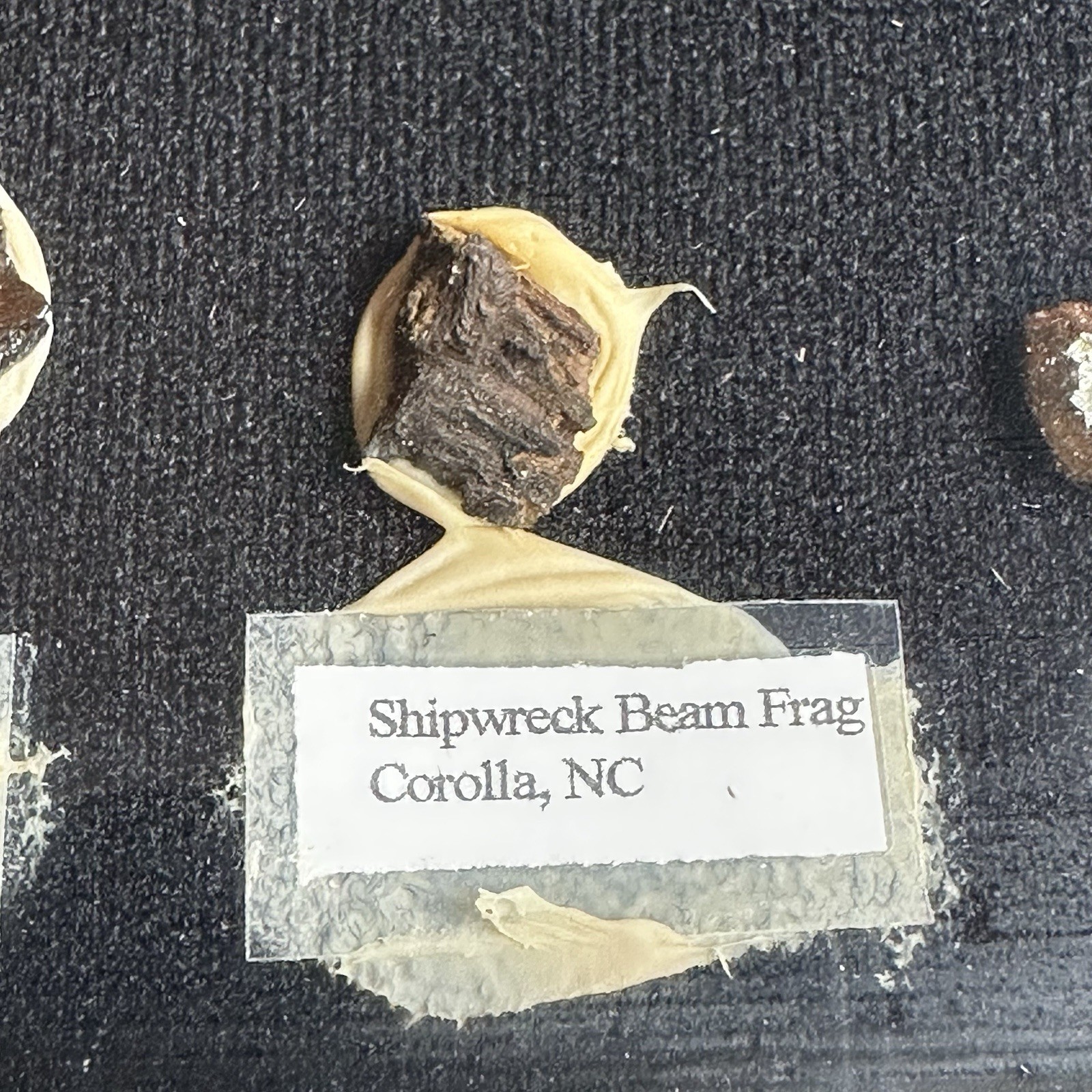 25+ Shipwreck Artifacts in Display Case USS Olympia Pocahontas Civil War Era