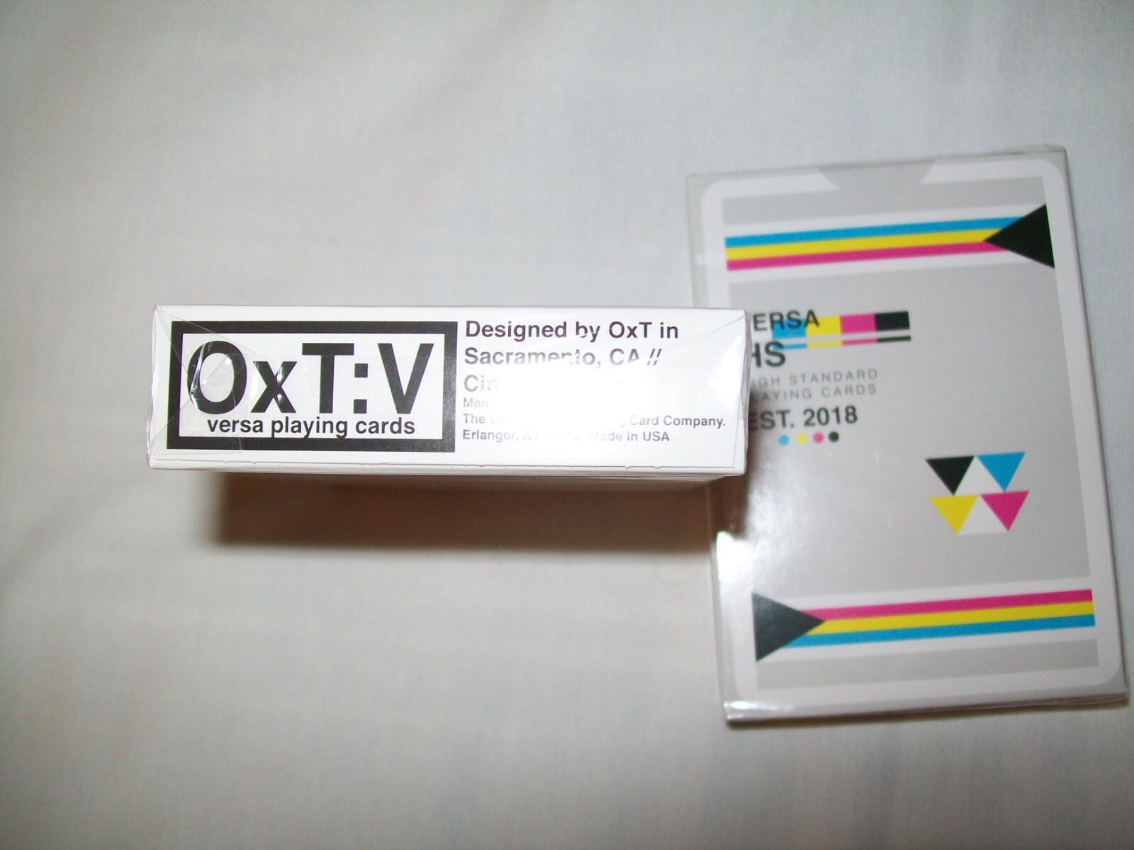 Lot of 2 VERSA Occupied x Takyon Brand New In Plastic Playing Cards Full Deck