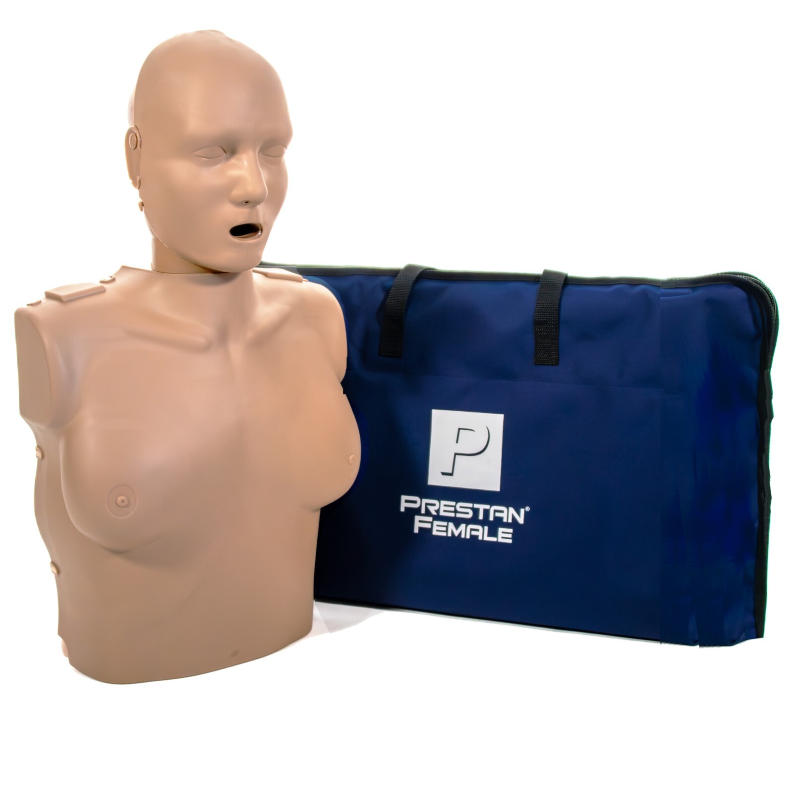 PRESTAN Professional Adult Female Manikin with CPR Feedback-Single, Dark Tone