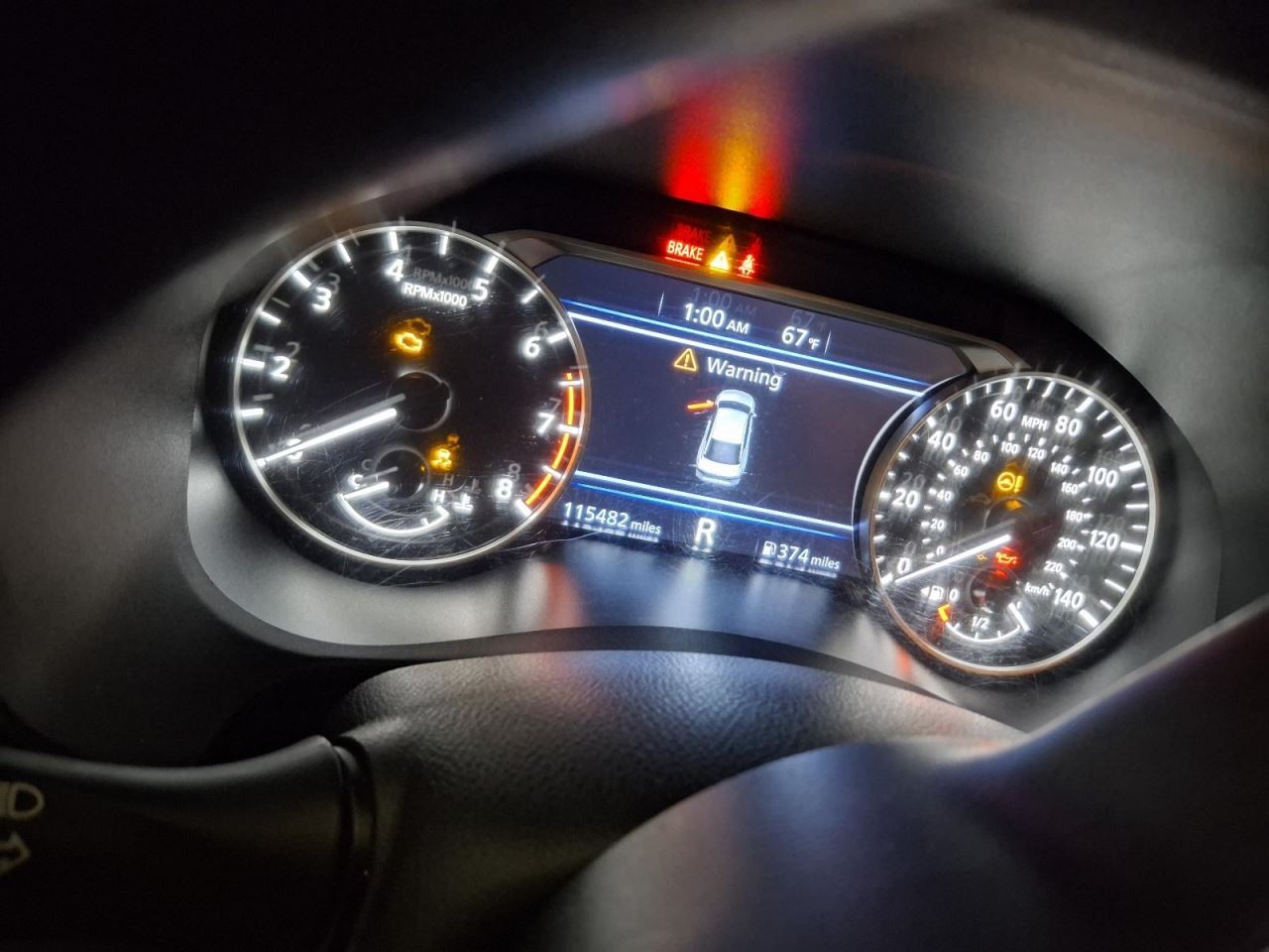 2020 Nissan Altima Rear Steering Stabilizer Used FWD 115k Miles OEM 524-10338