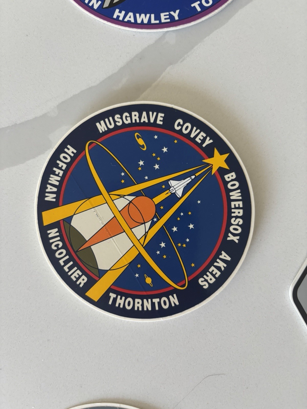 NASA And Other Space Shuttle Mission Patch Stickers