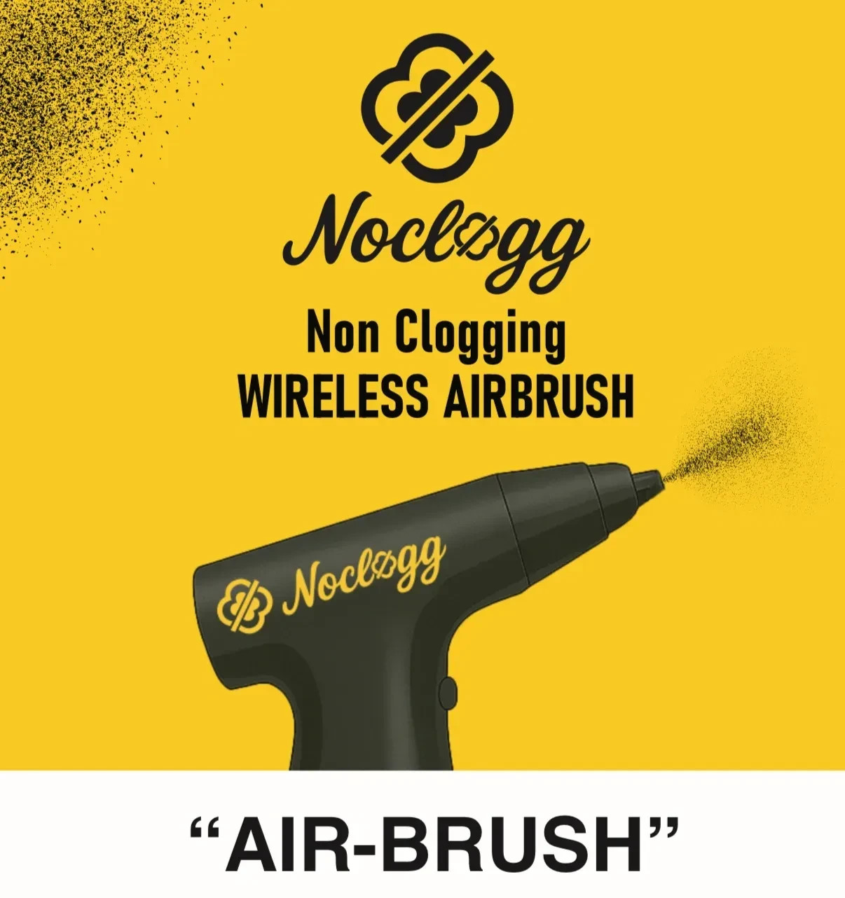 Noclogg Cordless Air-Brush NEW SISTEM