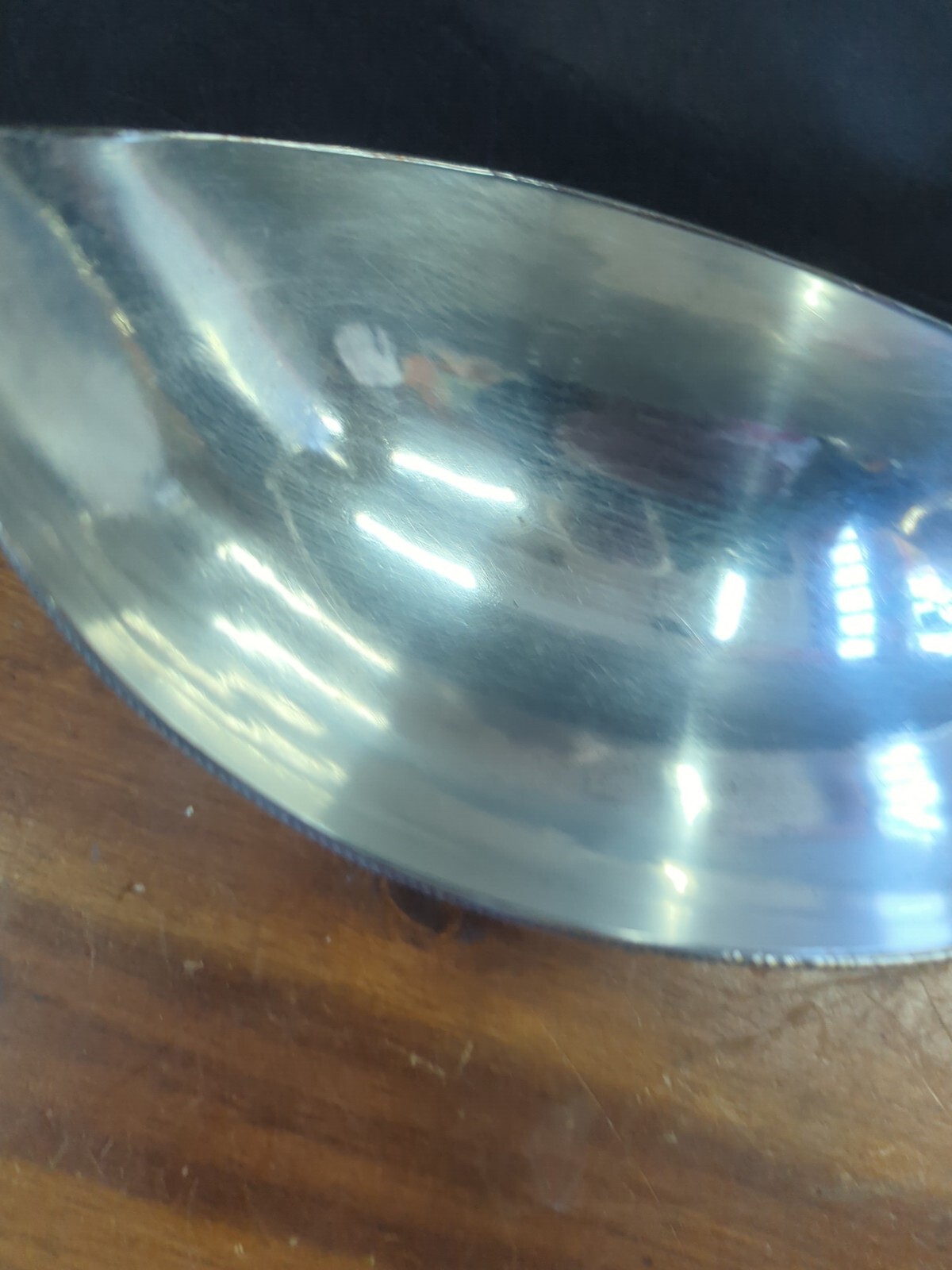 Antique English Silver Plate Georgian Style Sauce Tureen John Scofi London