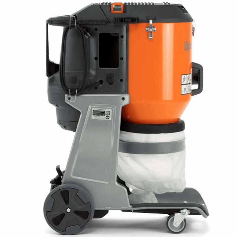 Husqvarna DE 120 HEPA Heavy Duty Dust Vacuum for Concrete Floor Grinders