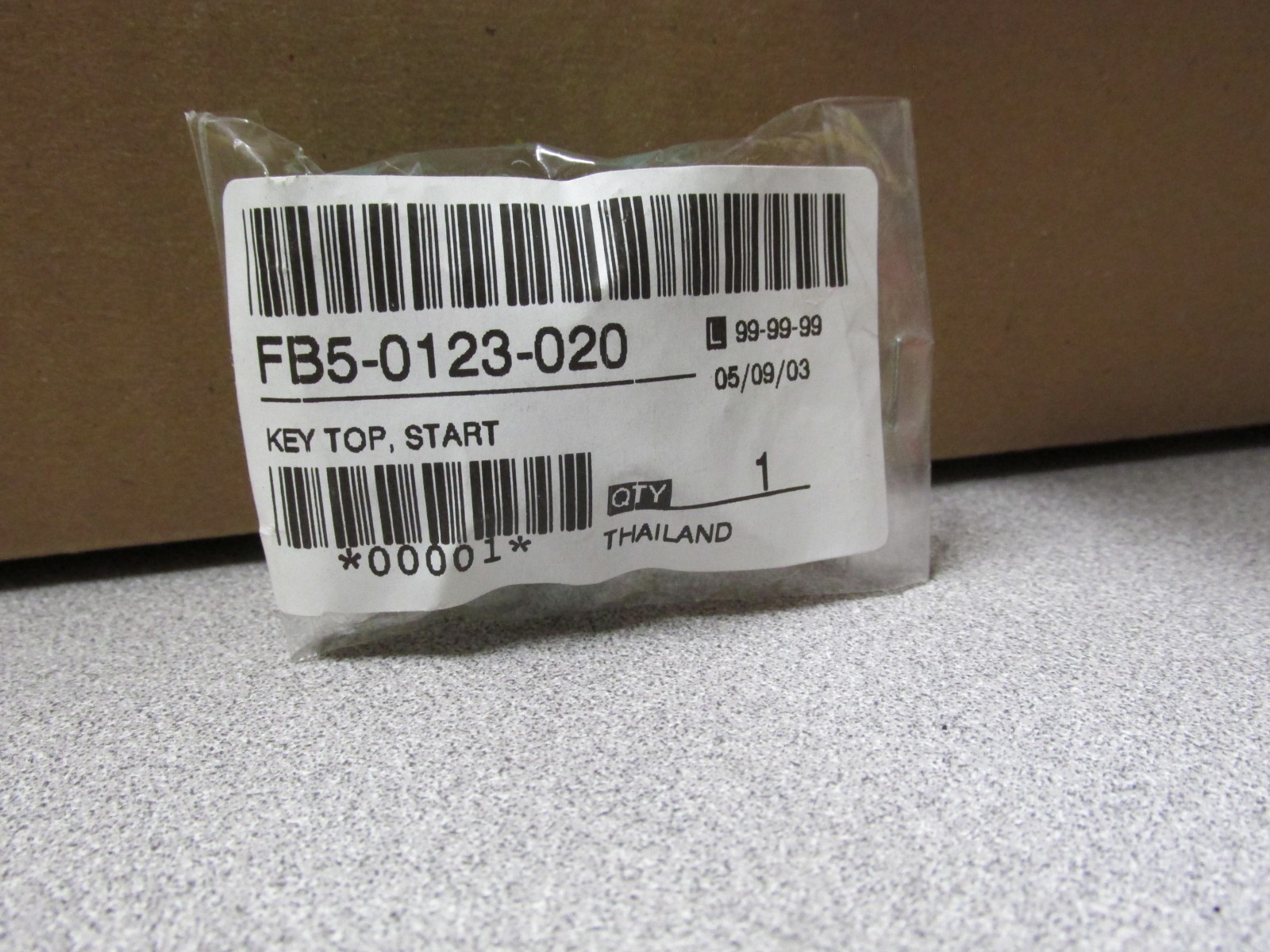 Genuine Canon FB5-0123-020 Start Key Top FB5-0123