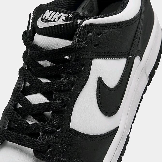 Nike Dunk Low (GS) - White/Black-White (Size 5.5y)