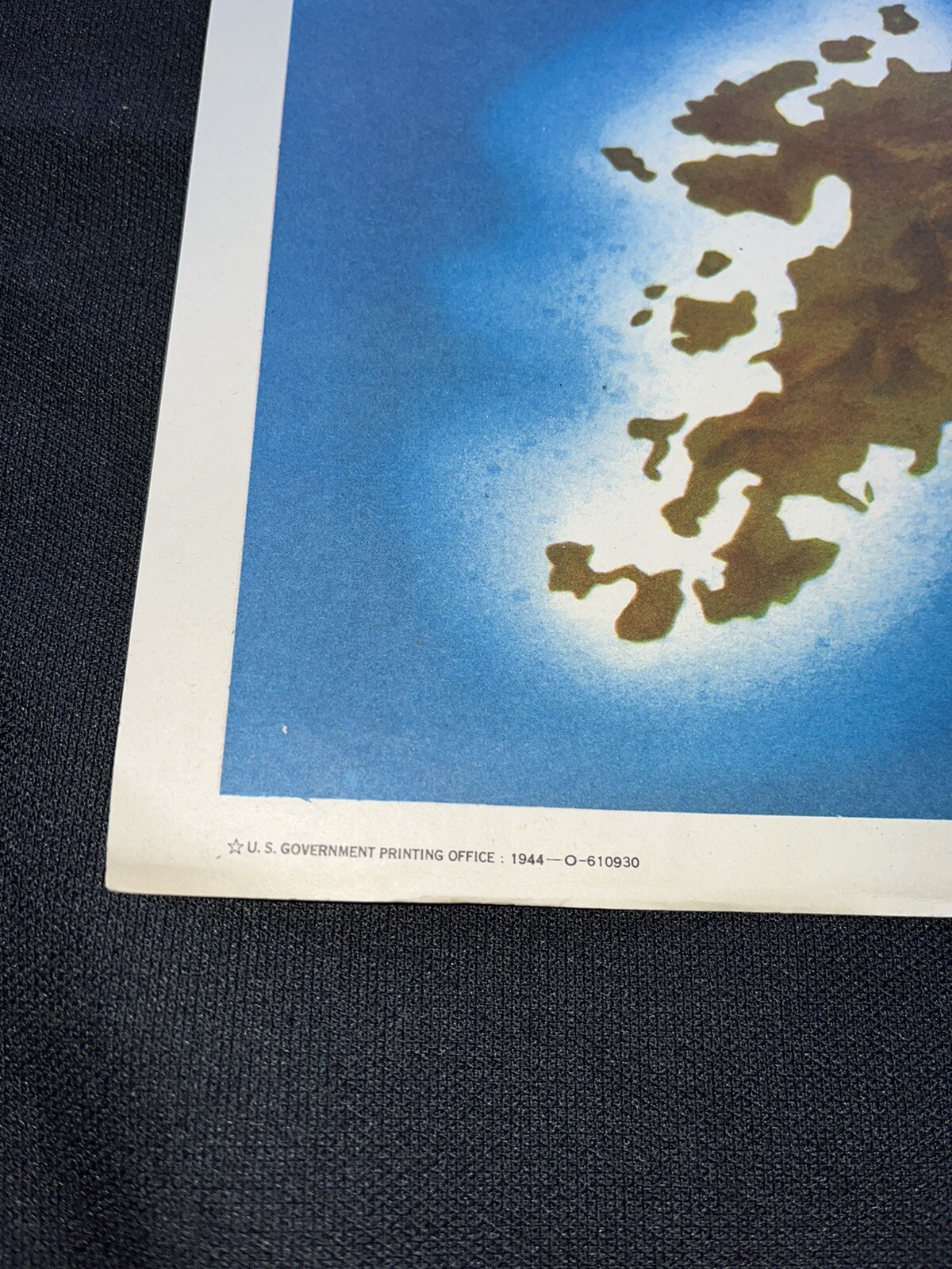 Vintage WWII War Large Poster - JAPAN You’re Next! 6th War Loan - 28-1/2”x40”