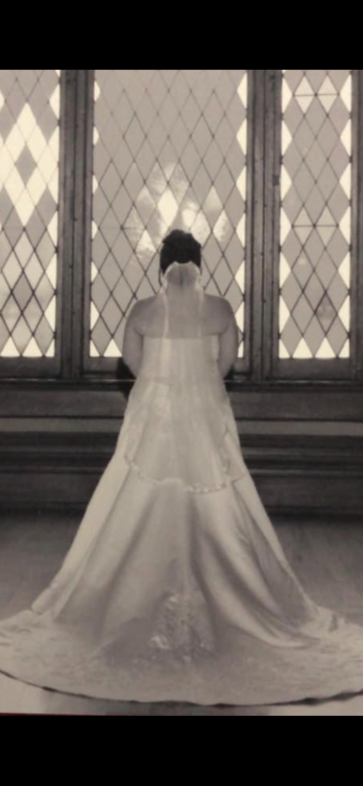 size 22 wedding dress used