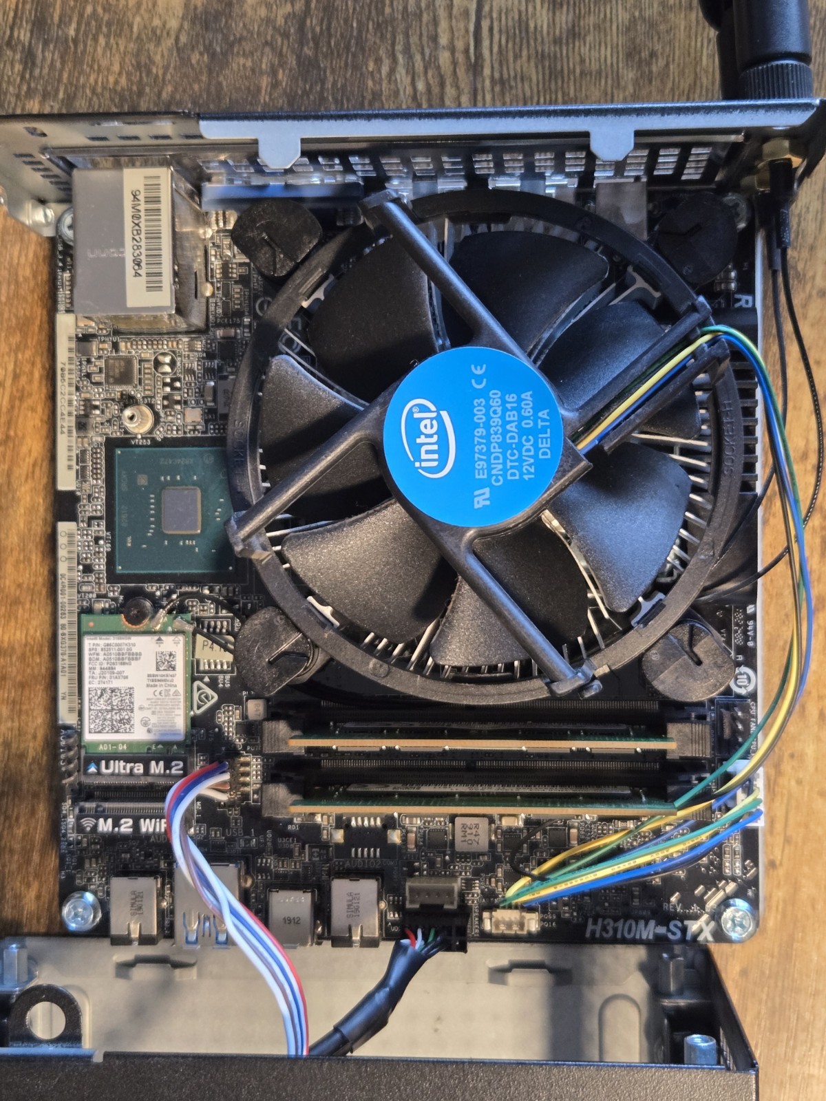 Asrock Deskmini H310M-STX V1.03 I5-9400 8GB WIFI *NO SSD, NO PSU, NO SATA CABLE*