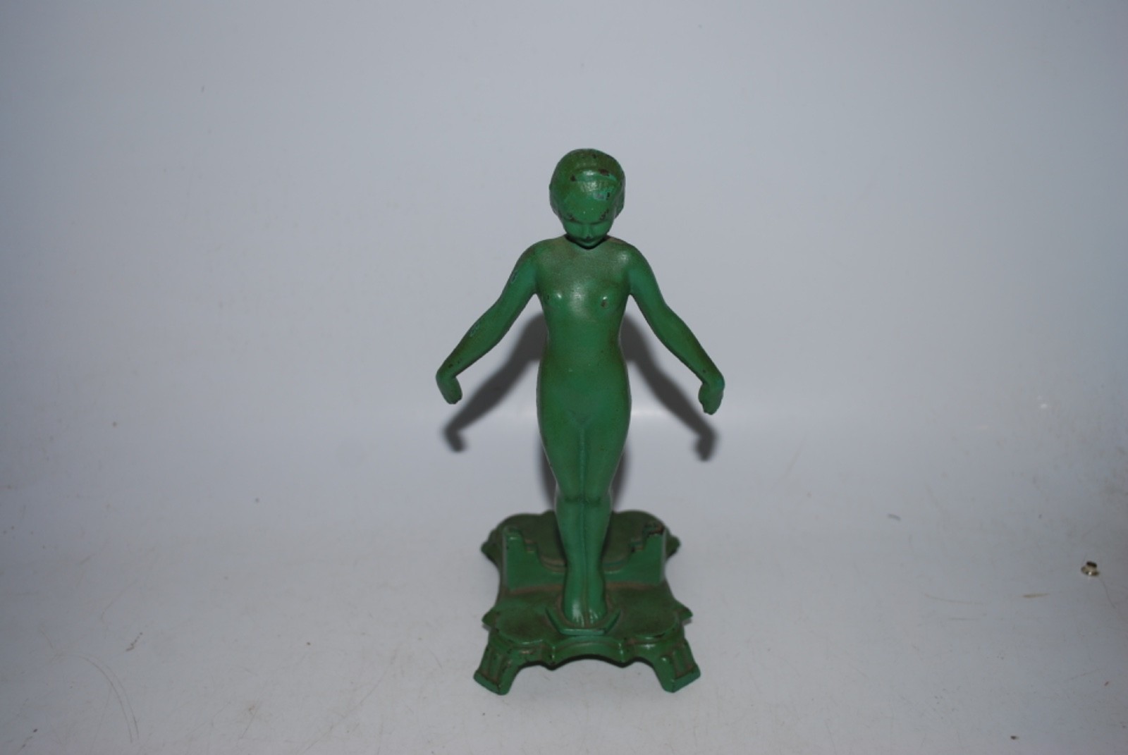 Antique Frankart Style Art Deco Female Figural Nude Lamp Base Only