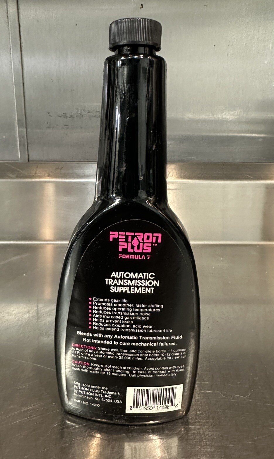 PETRON PLUS FORMULA 7 AUTOMATIC TRANSMISSION SUPPLEMENT 14000 FRICTION REDUCER