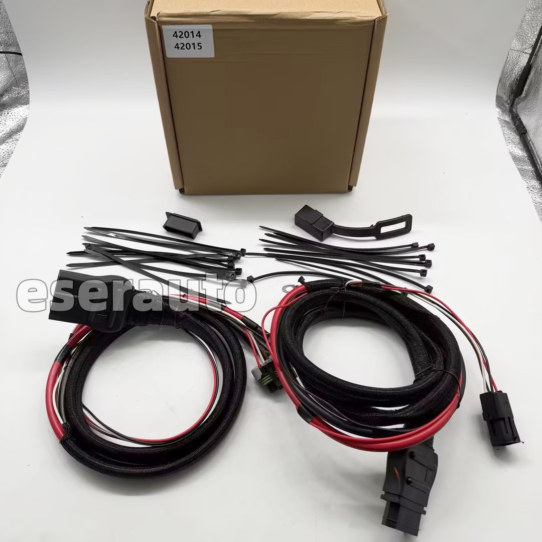 NEW 4 Pin Battery Cable Set 72168 42014 42015 for Western SnowEx Fisher Blizzard