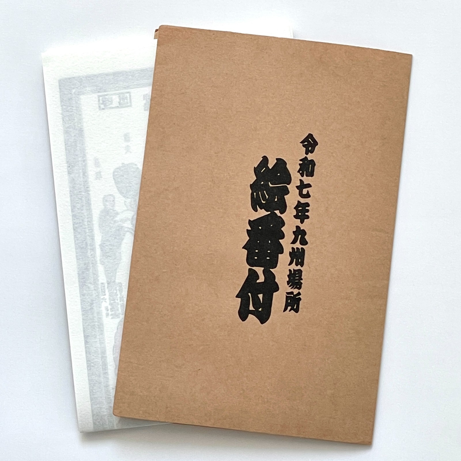 2025 November Grand Sumo Tournament Banzuke Ukiyo-e Poster