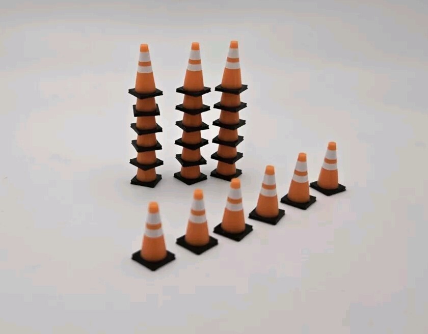 1/50 Scale Traffic Cones *24 Pack*