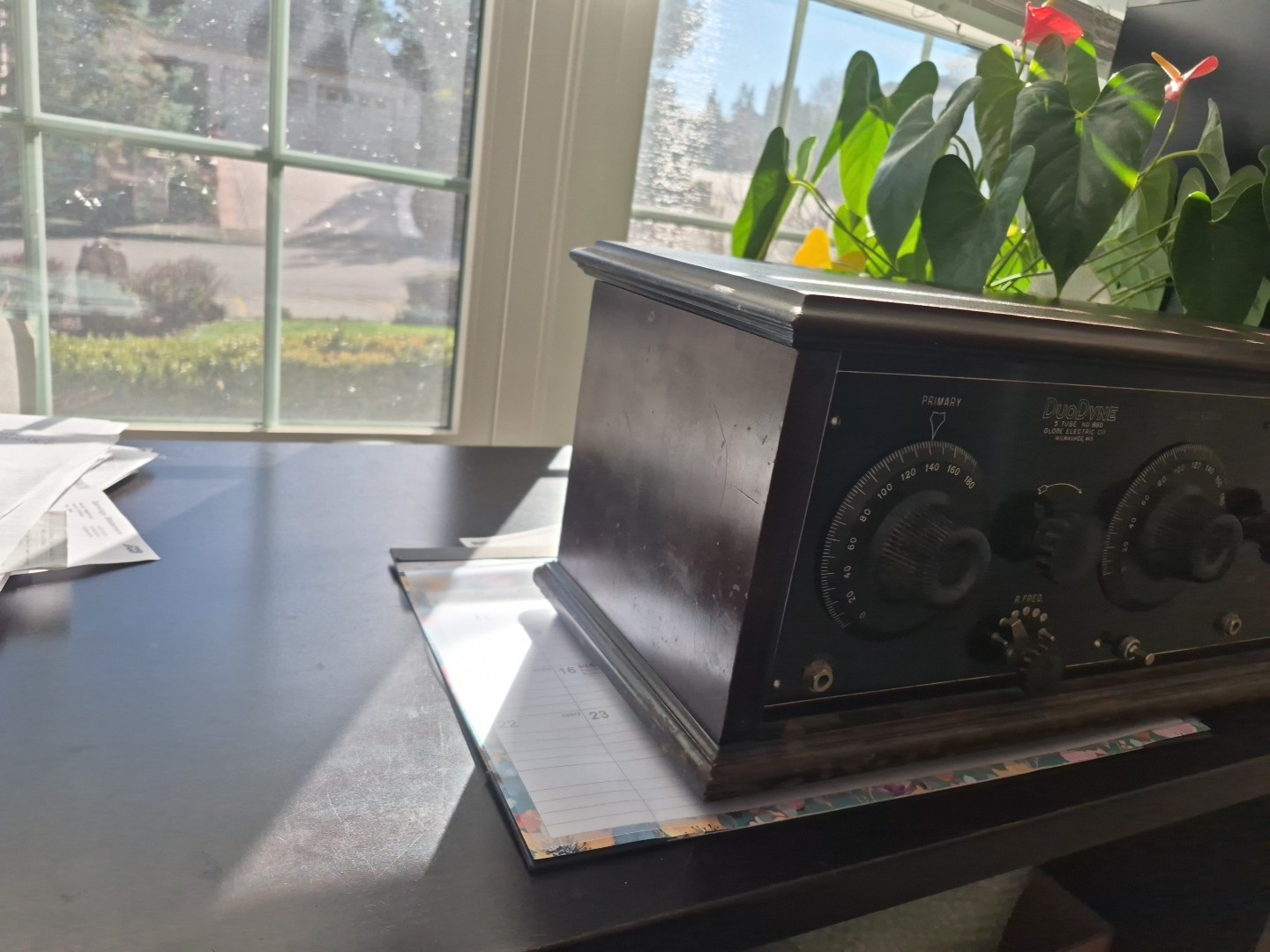 1920s Globe - DuoDyne 5 Tube Radio Receiver THAT WORKS!!!