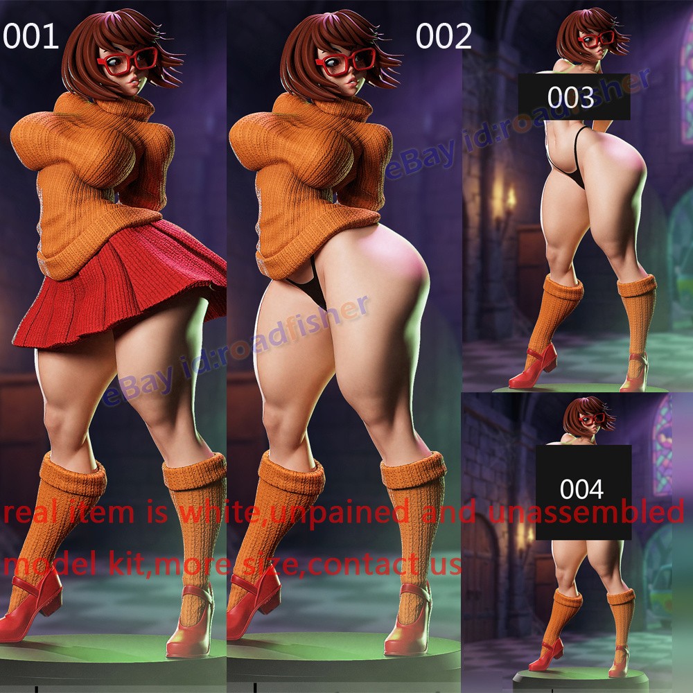 Velma Lady 1/12 1/8 1/6 1/4 1/3 Model Kit Unpainted Unassembled 3D Print 4 Ver