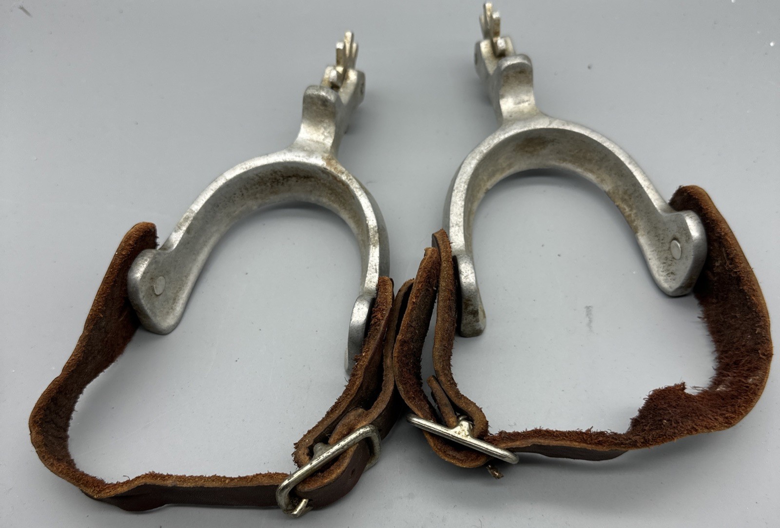 Aluminum Western Spurs And Straps