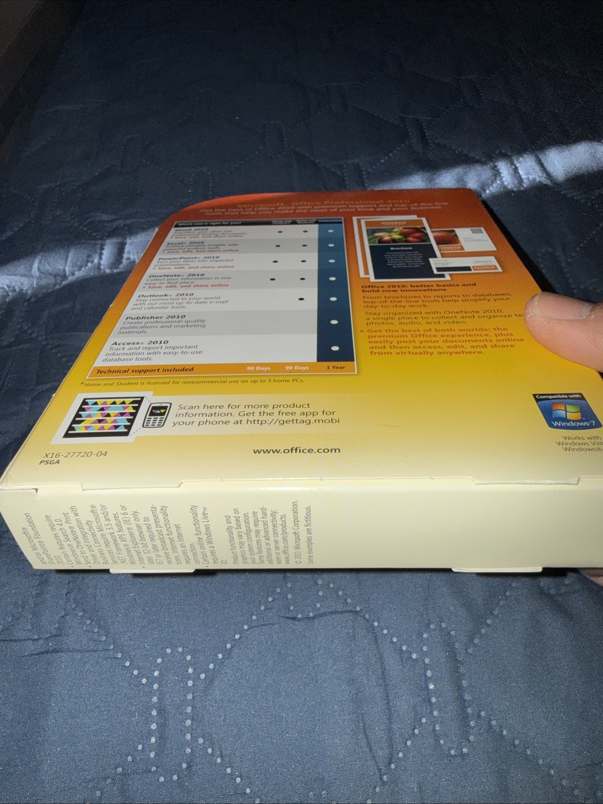 Microsoft Office Professional 2010 DVD • Complete Retail Box • Product Key Inc