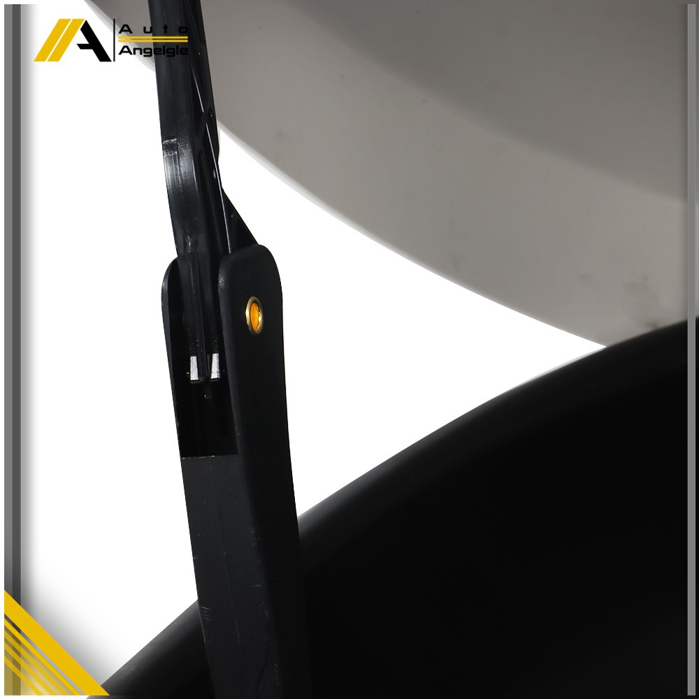 White 14 ft3 ABS Car Roof Top Box Cargo Luggage Carrier 2 Locks Toolless Install