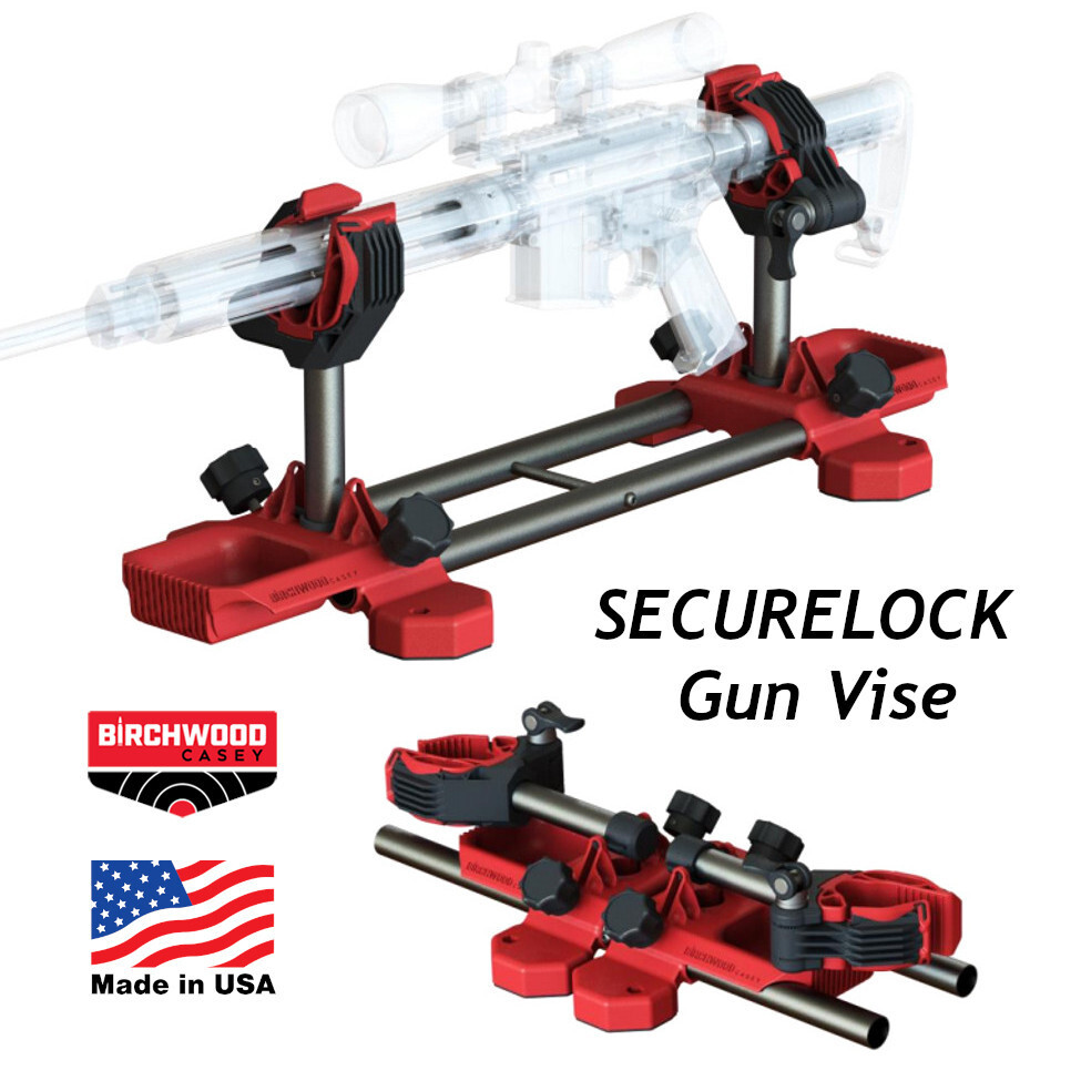 Birchwood Casey Securelock Gun Vise Bench Mountable Target Practice