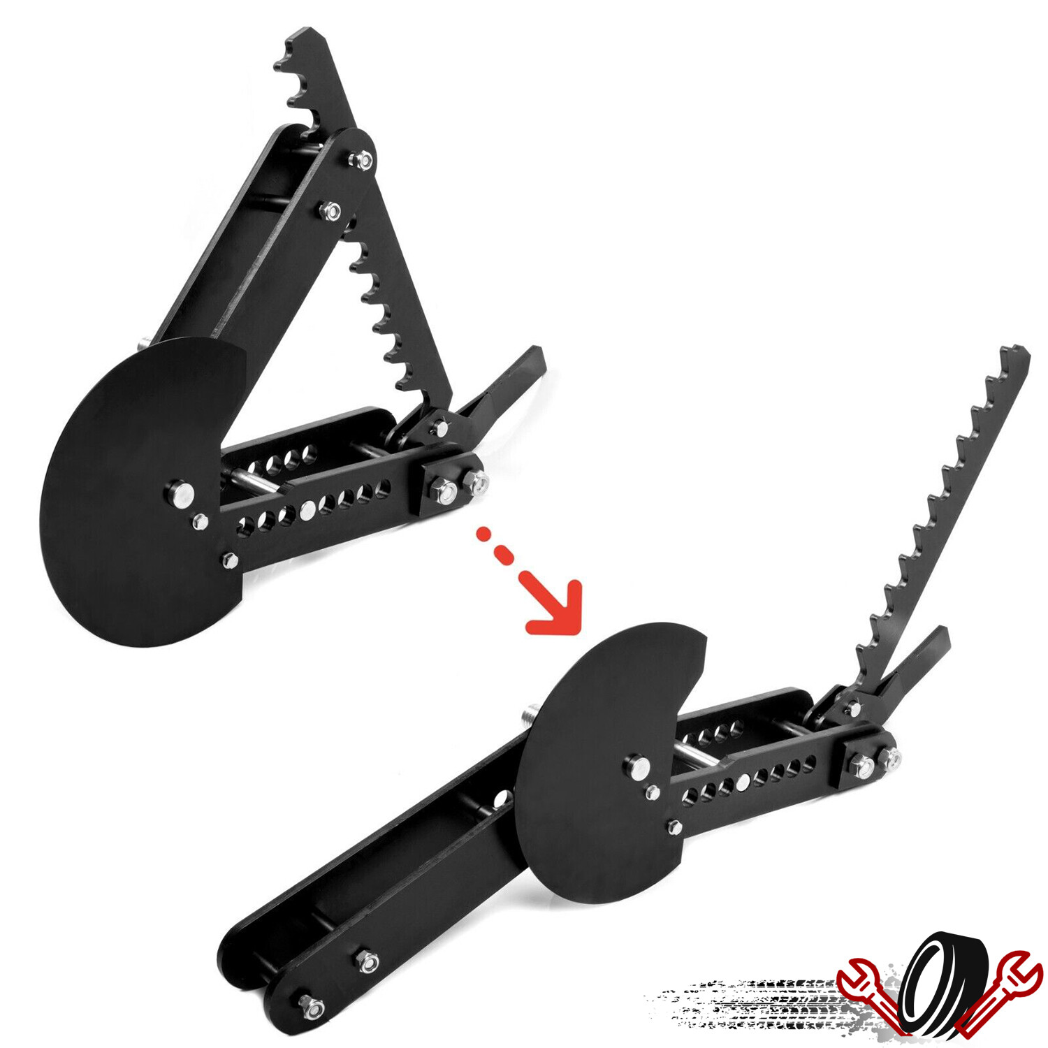 Steel Ratcheting Manual Pipe and Tube Bender -Bends up to 2" diameter tubing