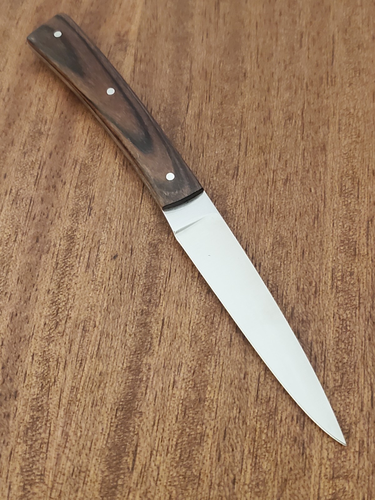 G.W. Stone Custom Handmade Small Fixed Blade EDC Knife New