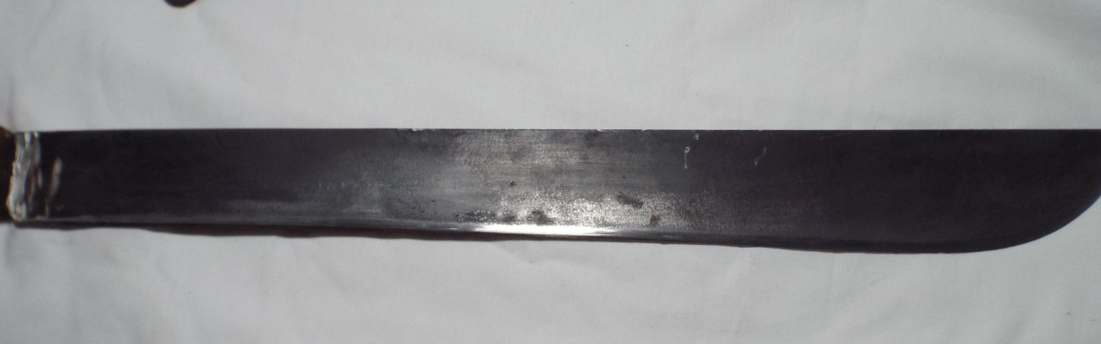 WWII British MARTINDALE ALLIGATOR LOGO 1945 Machete in USMC Canvas Scabbard