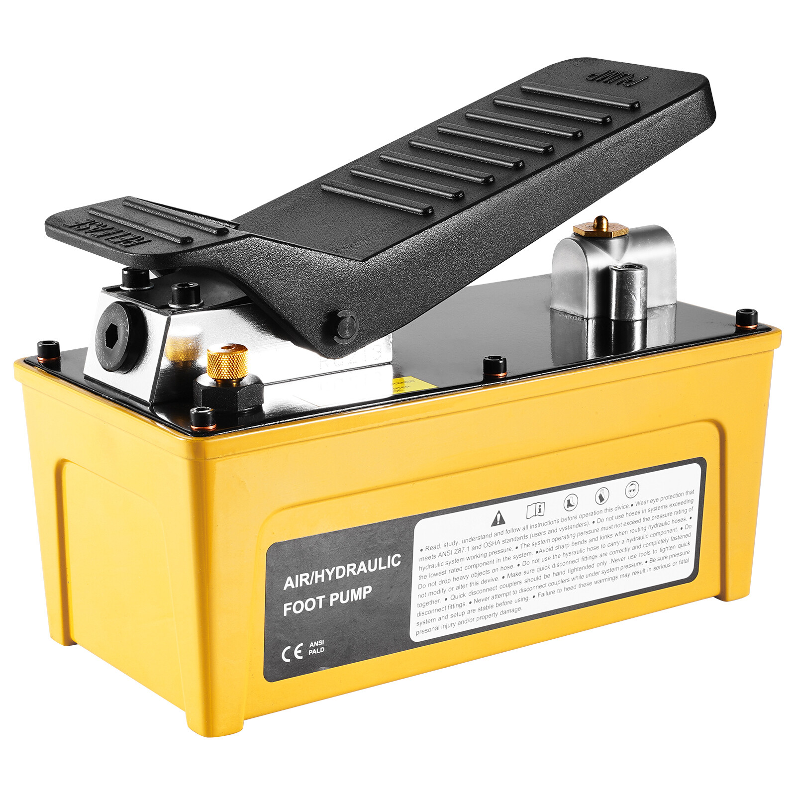 Air Hydraulic Pump Air Actuated Foot Pump 10,000PSI Frame Machine Pump