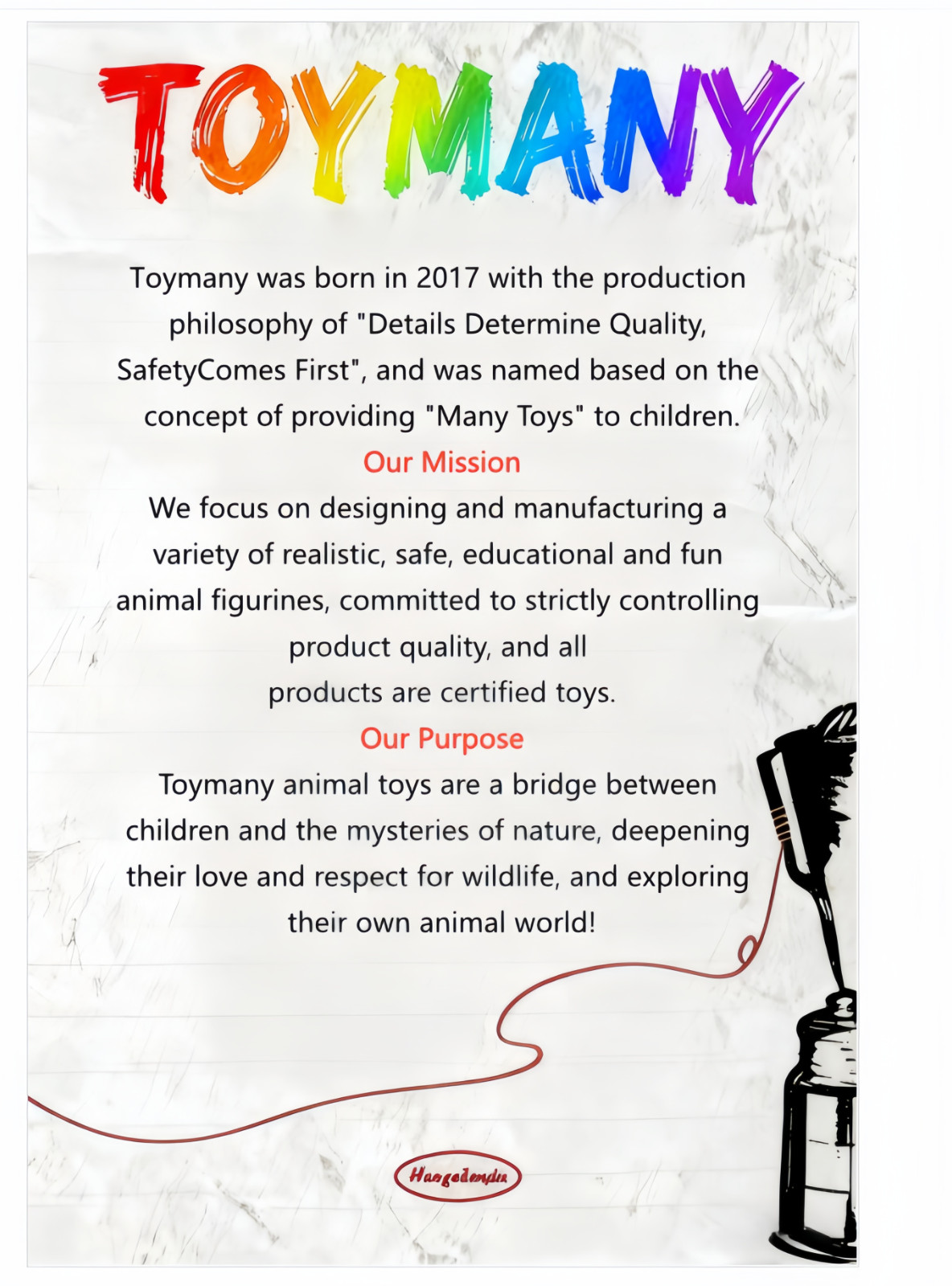 Toymany Forest Animal Figurine Playset Collectible Toy Set