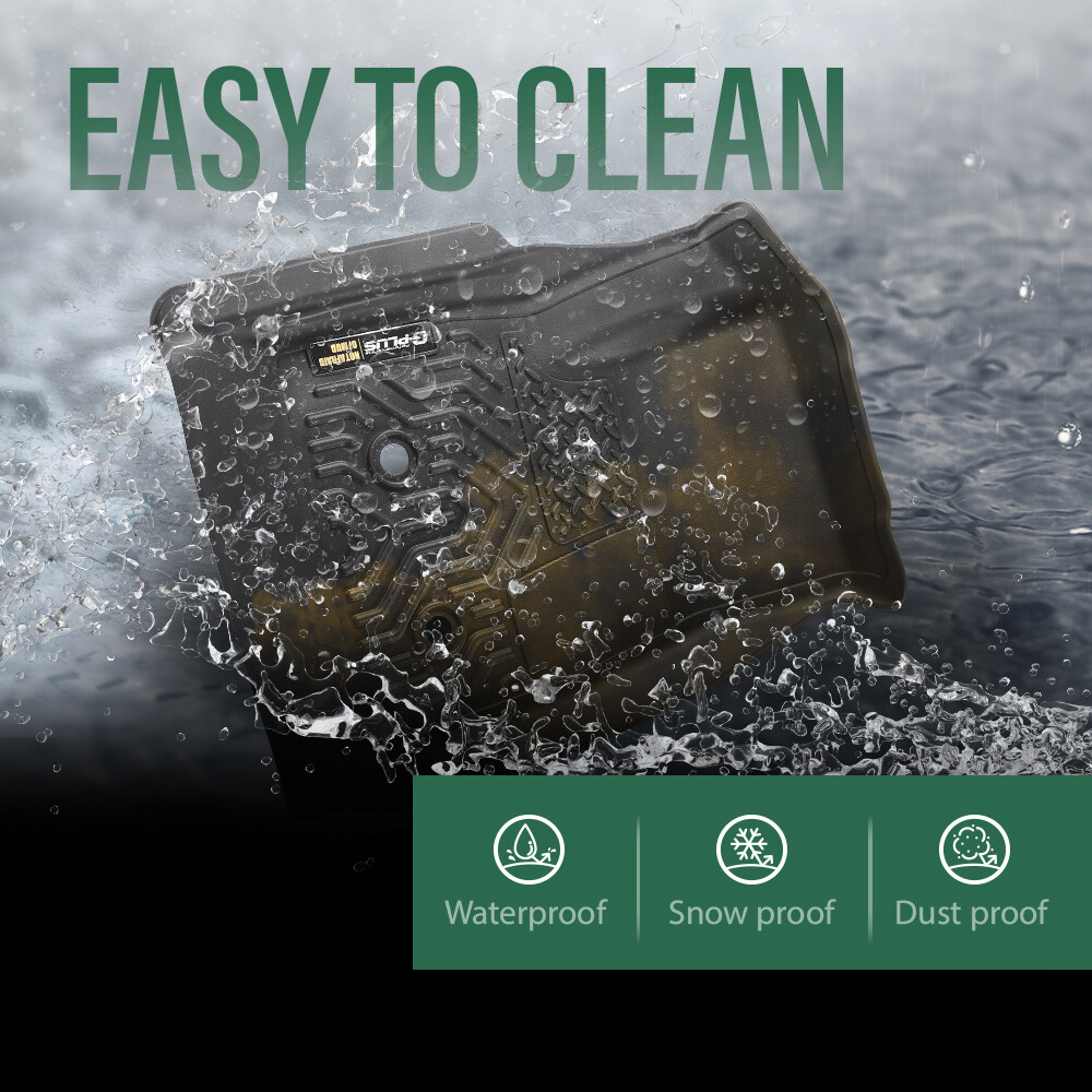 Fit For 15-22 Chevy Colorado GMC Canyon All Weather Floor Mats TPE Liners