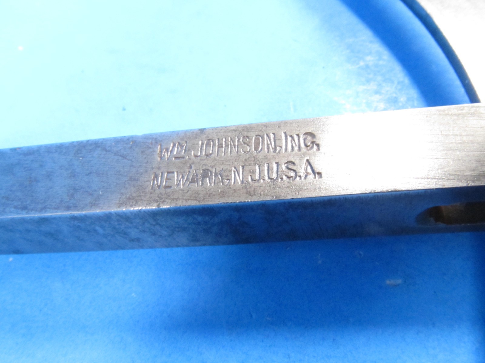 nice extra long 24" Wm Johnson Newark NJ dividers tool