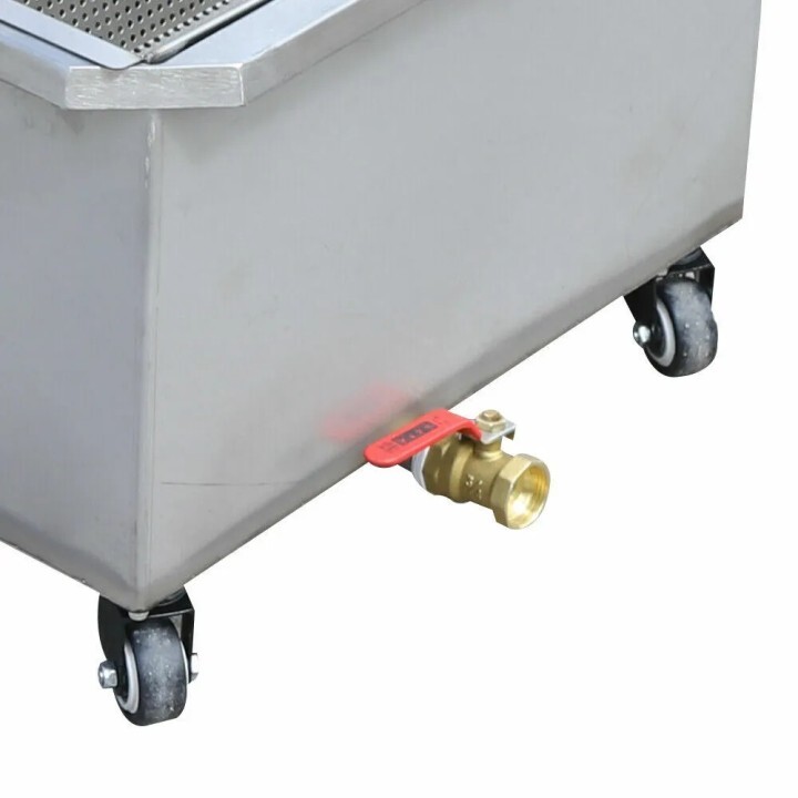 Commercial Fryer Oil Filter Cart Machine Kitchen Oil Filter System USA