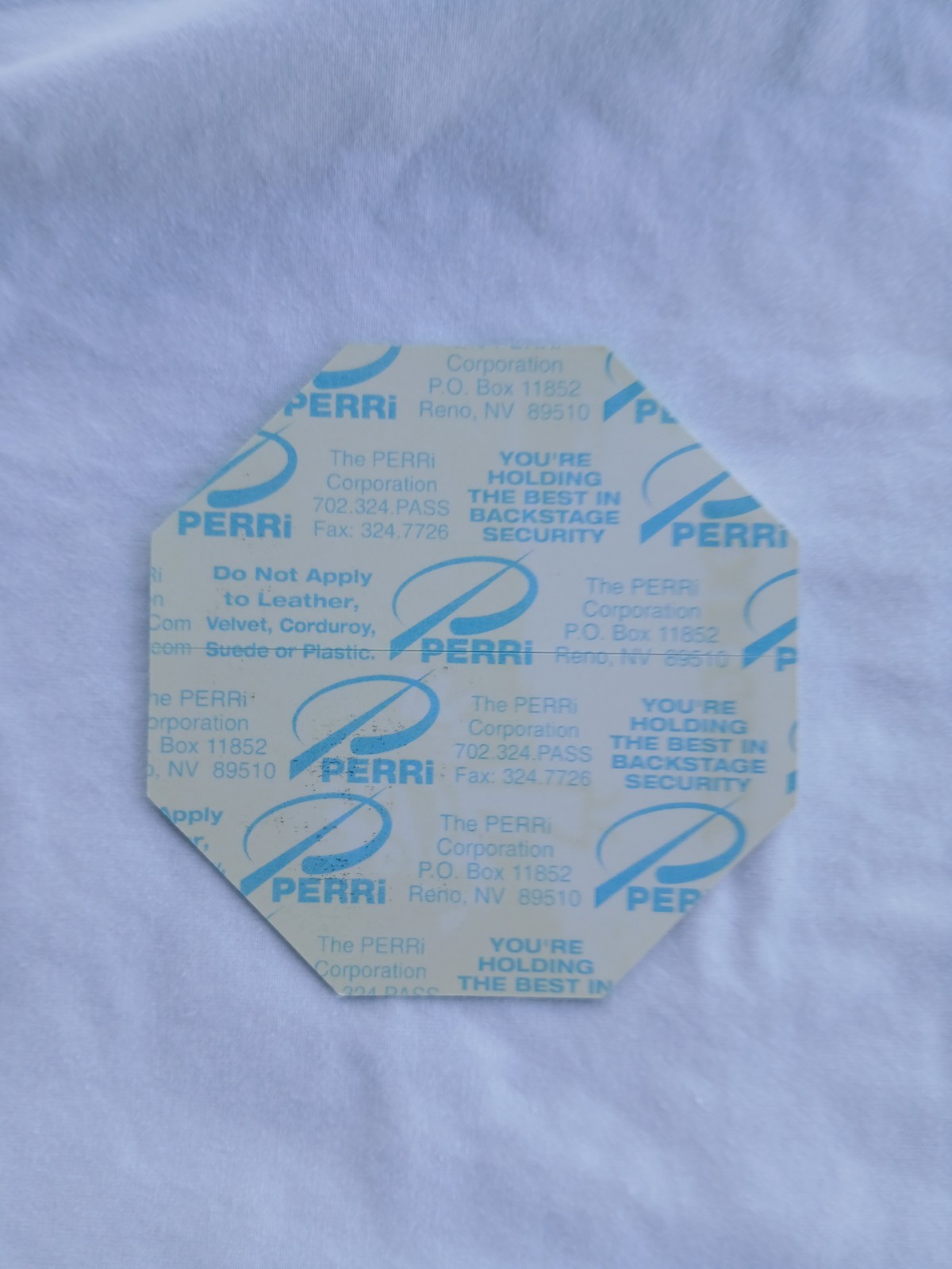 Ozzy Osbourne Tour Guest Pass 1996 Classic Rare Original Perri Green Issue