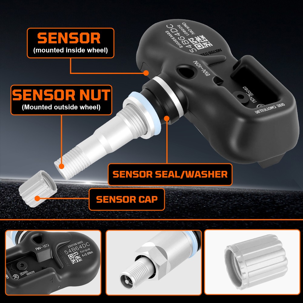 4pcs Tpms Tire Pressure Sensor For Lexus IS250/350 Oem:4260733021 4260706011