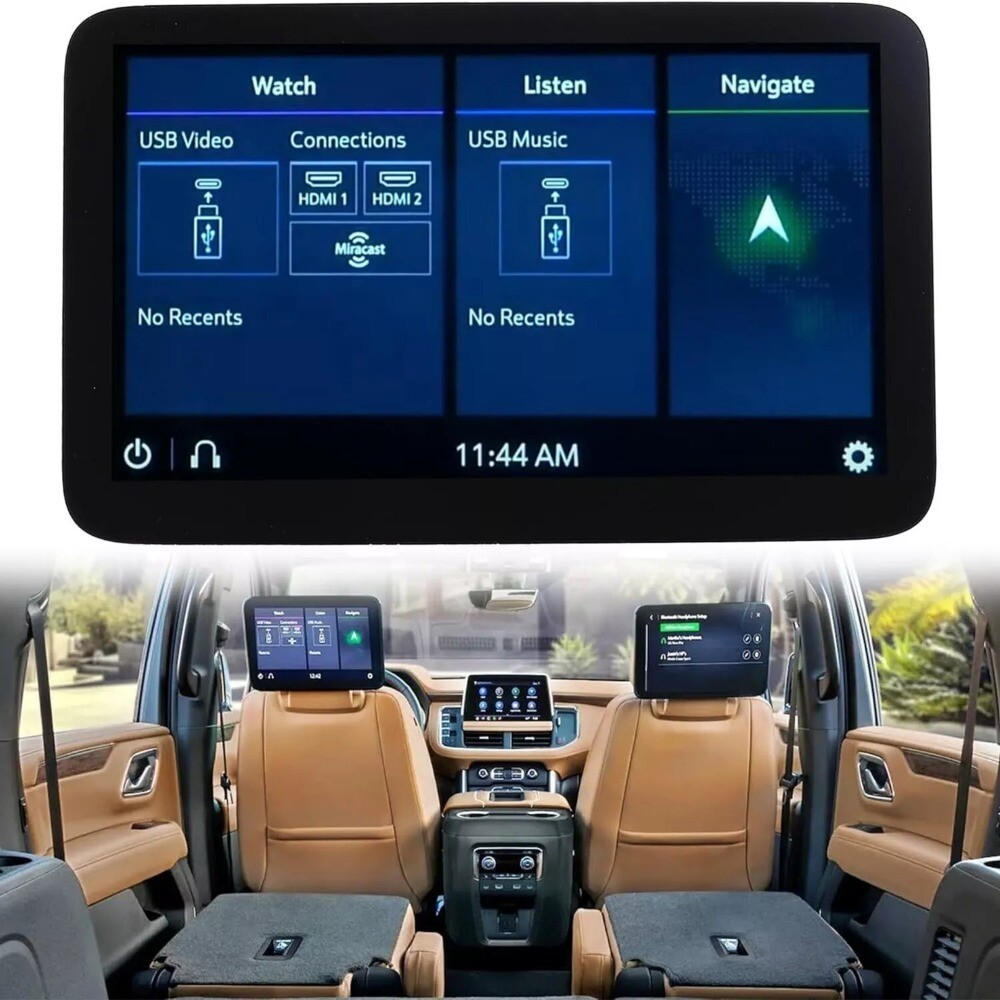 LCD Display 85100044 For Chevy Suburban GMC Yukon XL Headrest Back Seat TV DVD