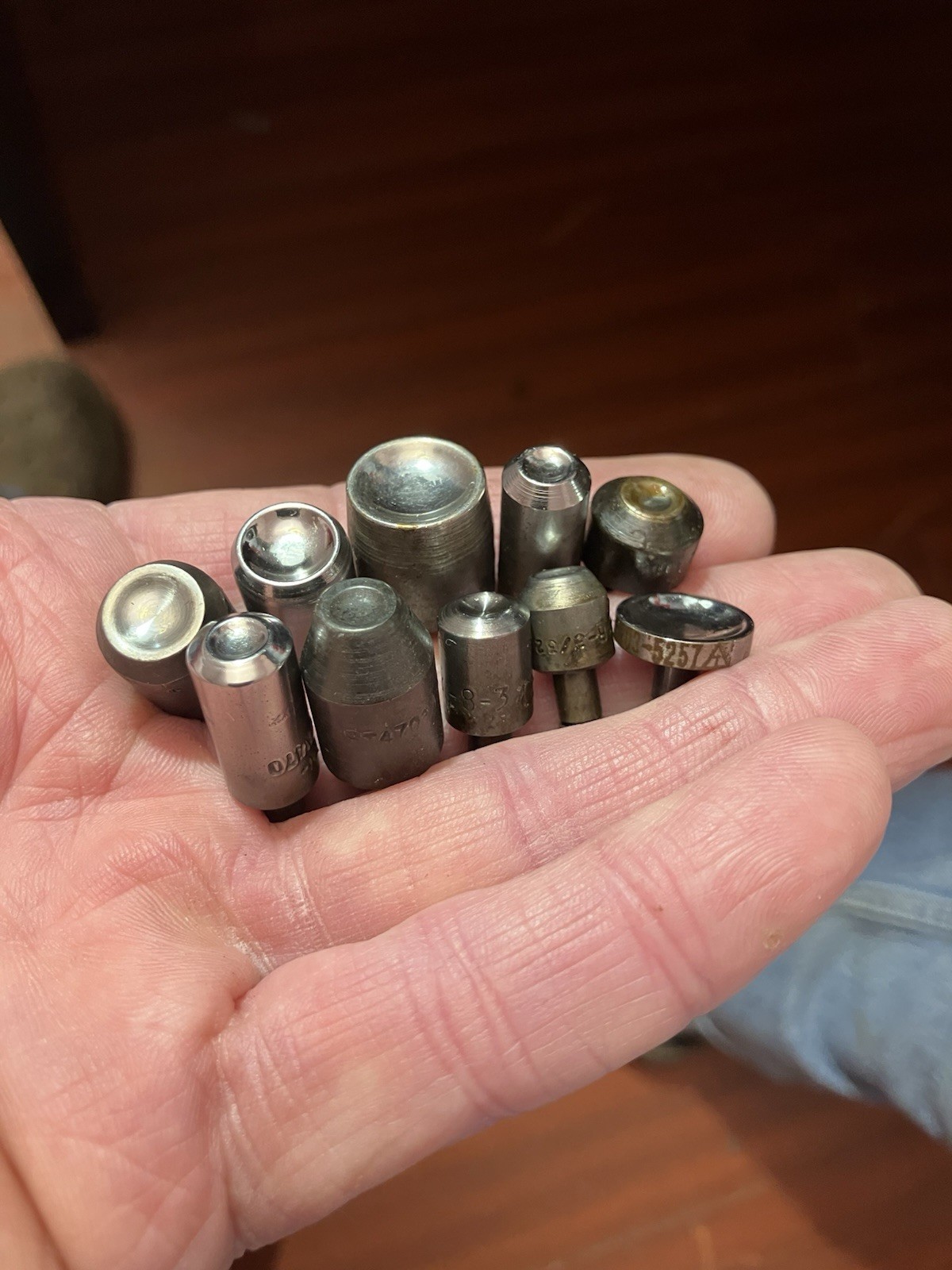 Lot 20 Hand Rivet Squeezer Die 3/16 Shank Aircraft Aviation Tools #2 Belly Tank