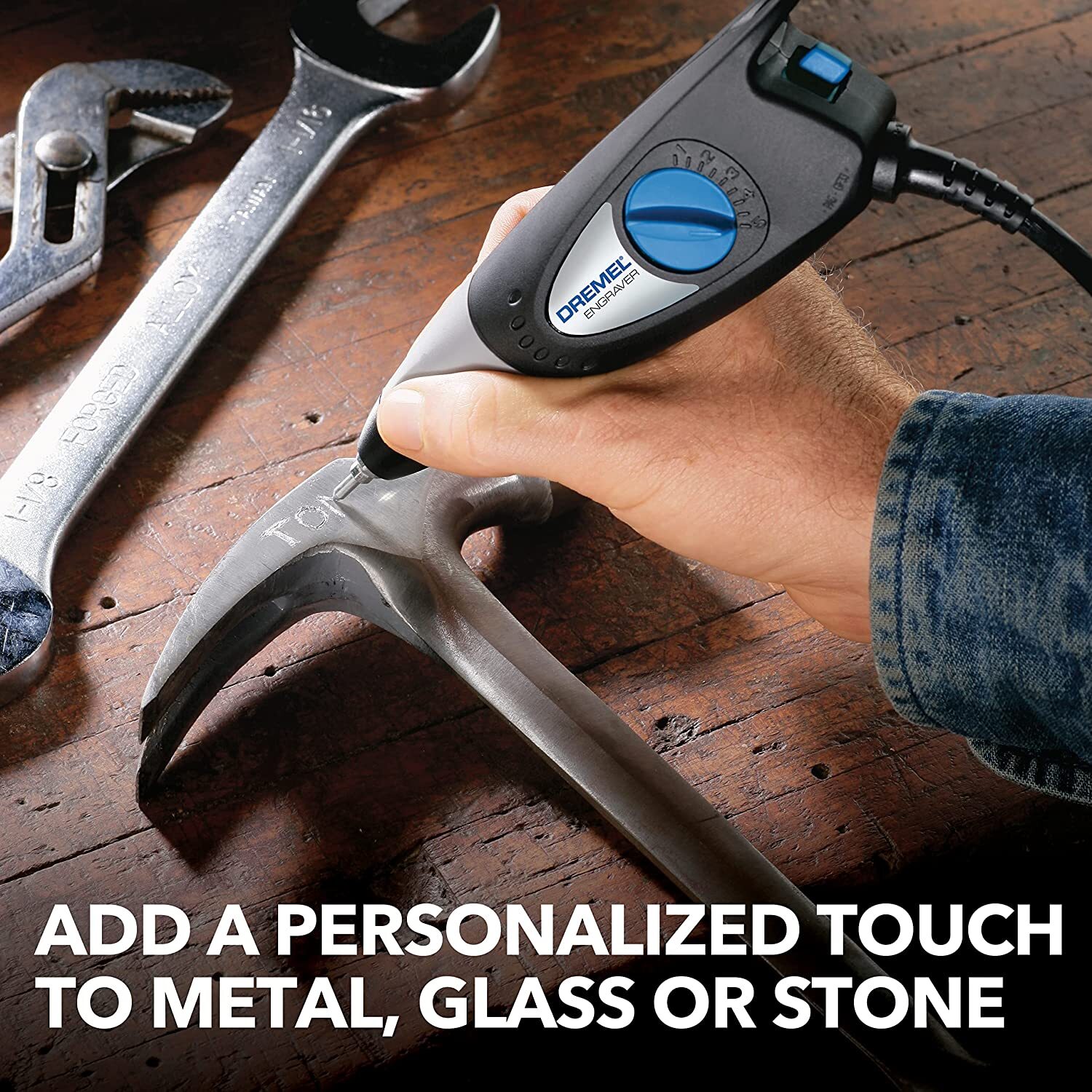 Dremel Electric Engraver Engraving Tool Kit Metal Plastic Wood Glass Carve Tool