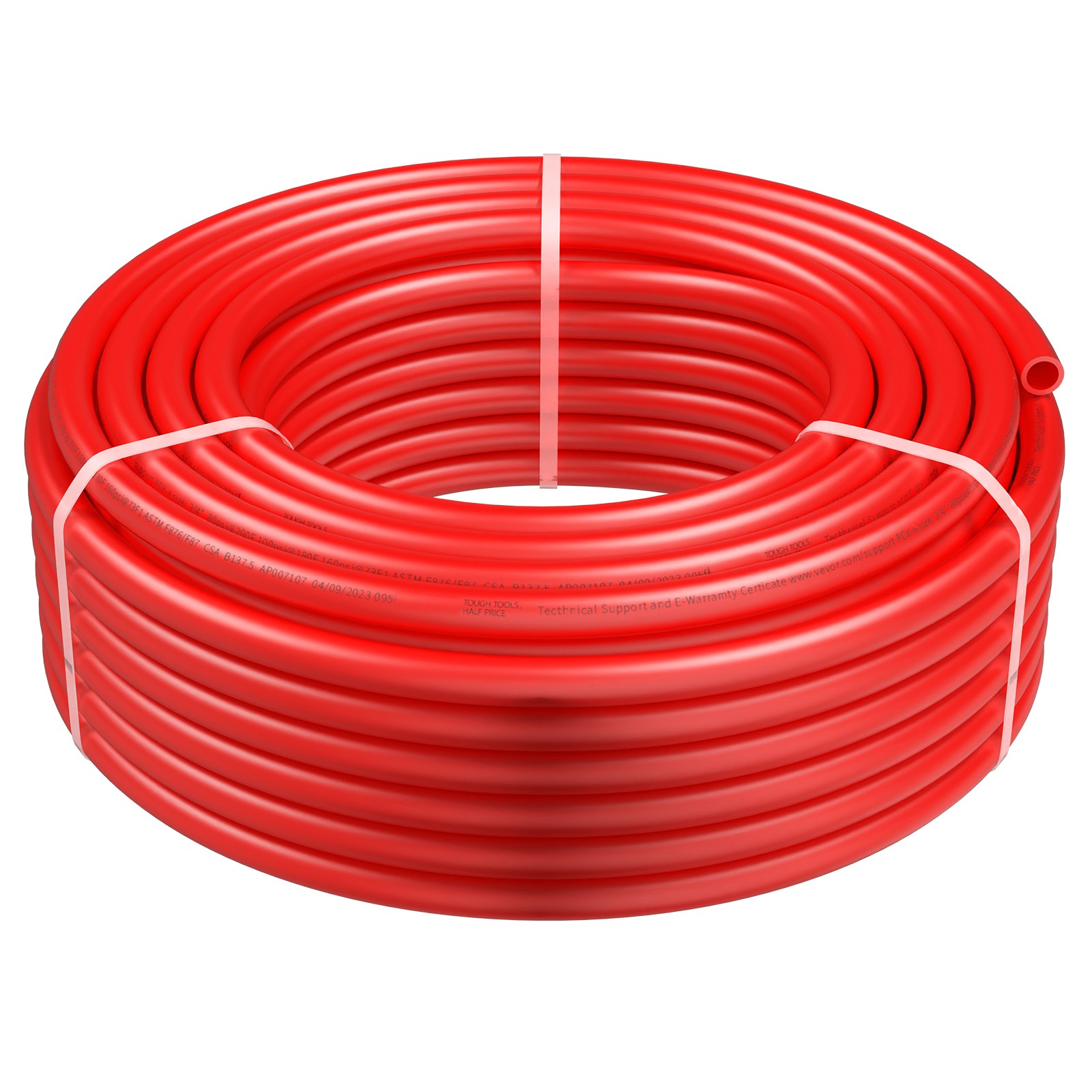 Uimoso 3/4” x 100ft Red PEX-B Tubing/Pipe for Potable Water with Pipe Cutter