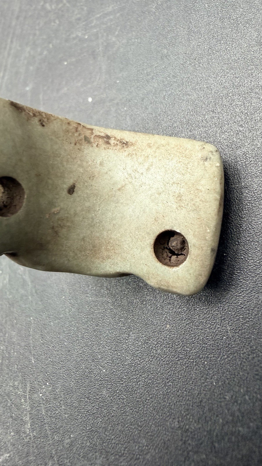 Blue Calcite Xicuco Alien Bead Tula Mexico Anunakki Ancient Alien Ojuelos