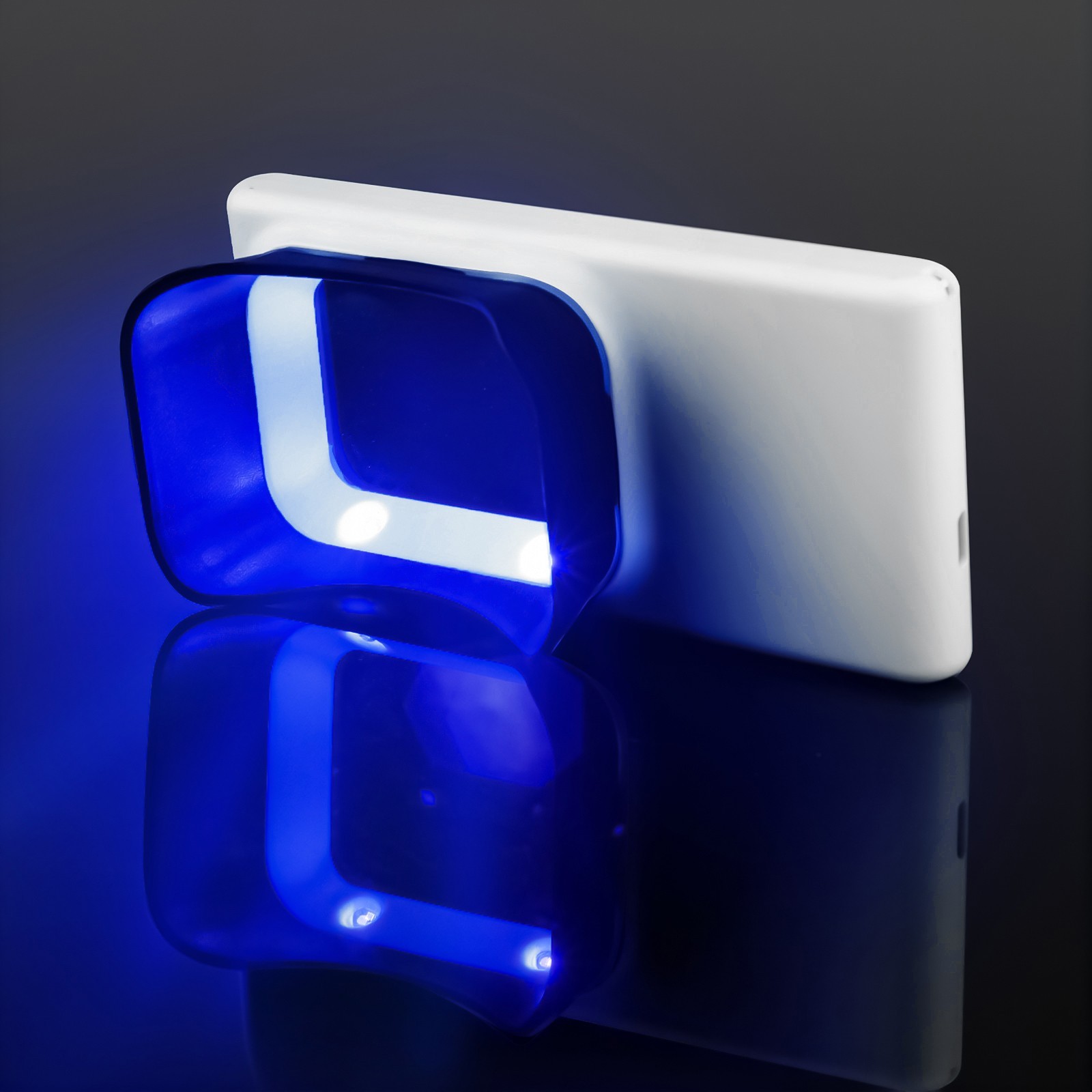 Electric Dental Plaque Indicator Detector Display Device Oral Hygiene Care White