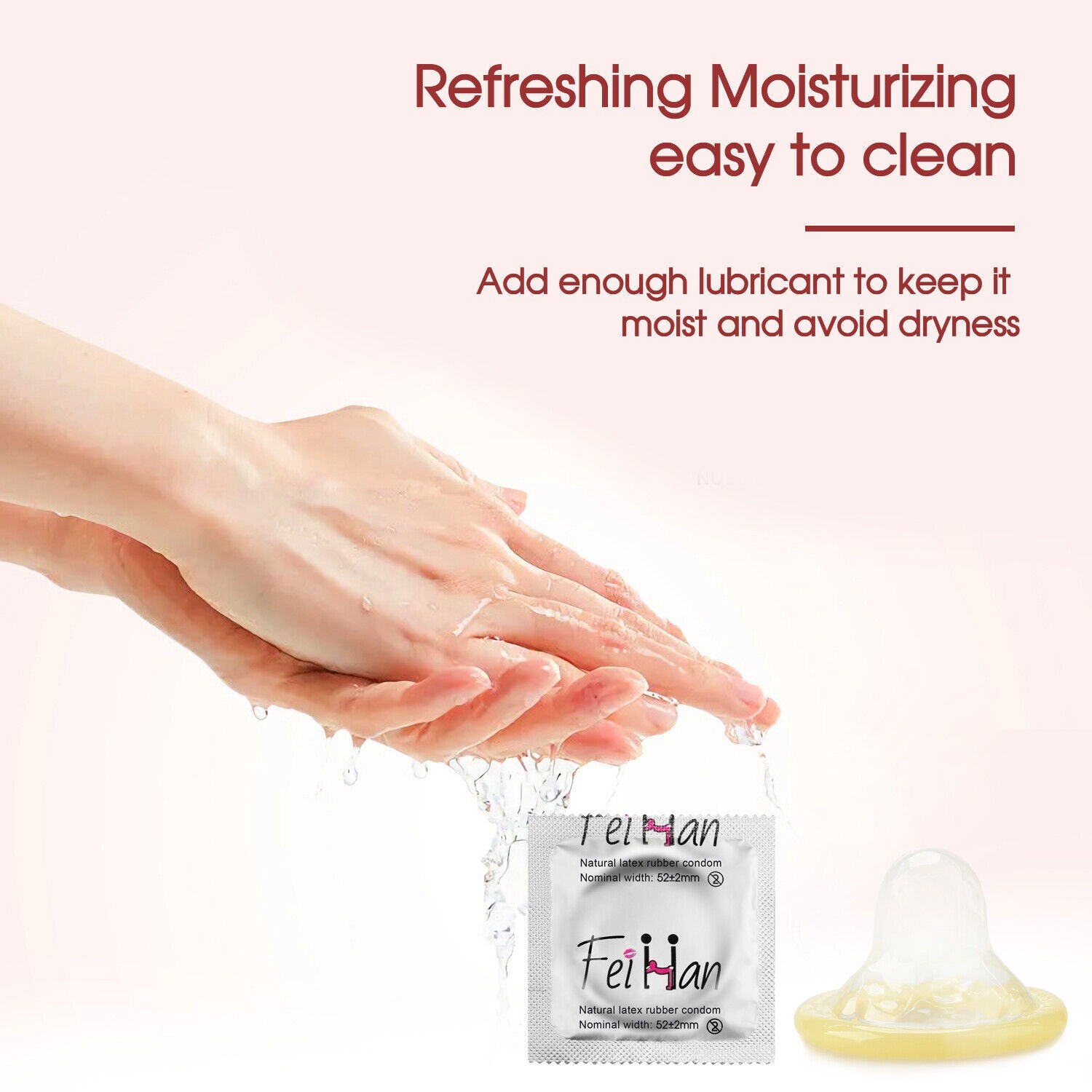 100X Latex Condoms Bulk Pack Ultra Thin Extended Pleasure Extra Time Sex Delay