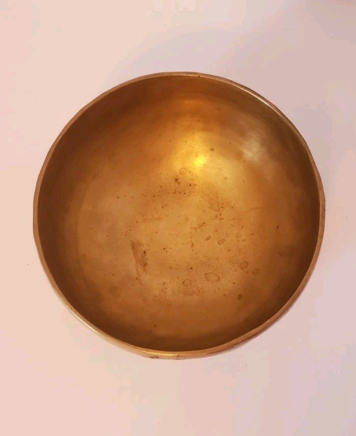 Hammered Tibetan Singing Bowl, 5 1/2 X 3 3/4