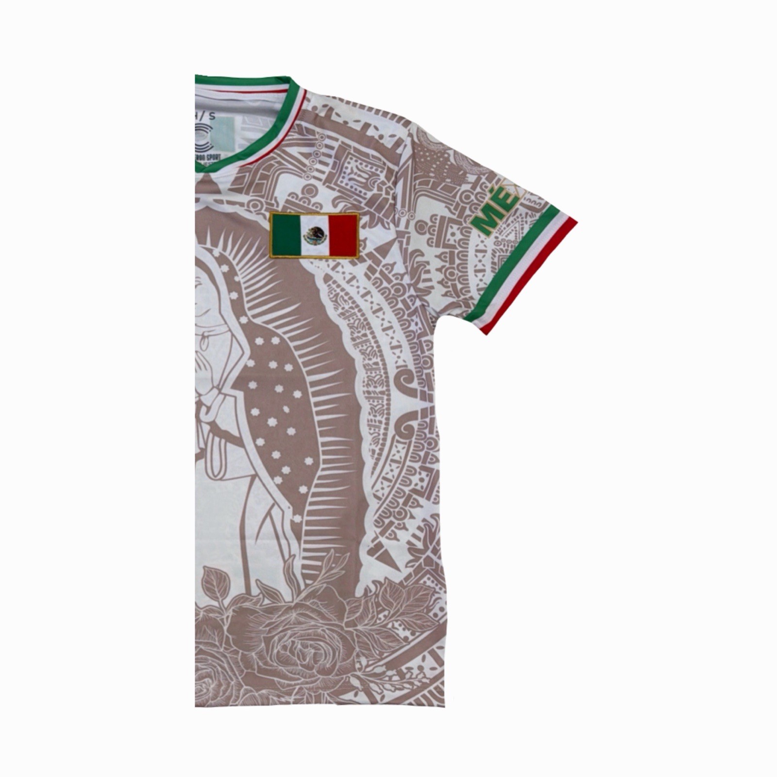 VIRGENCITA Mexico Jersey Unisex Brown Color