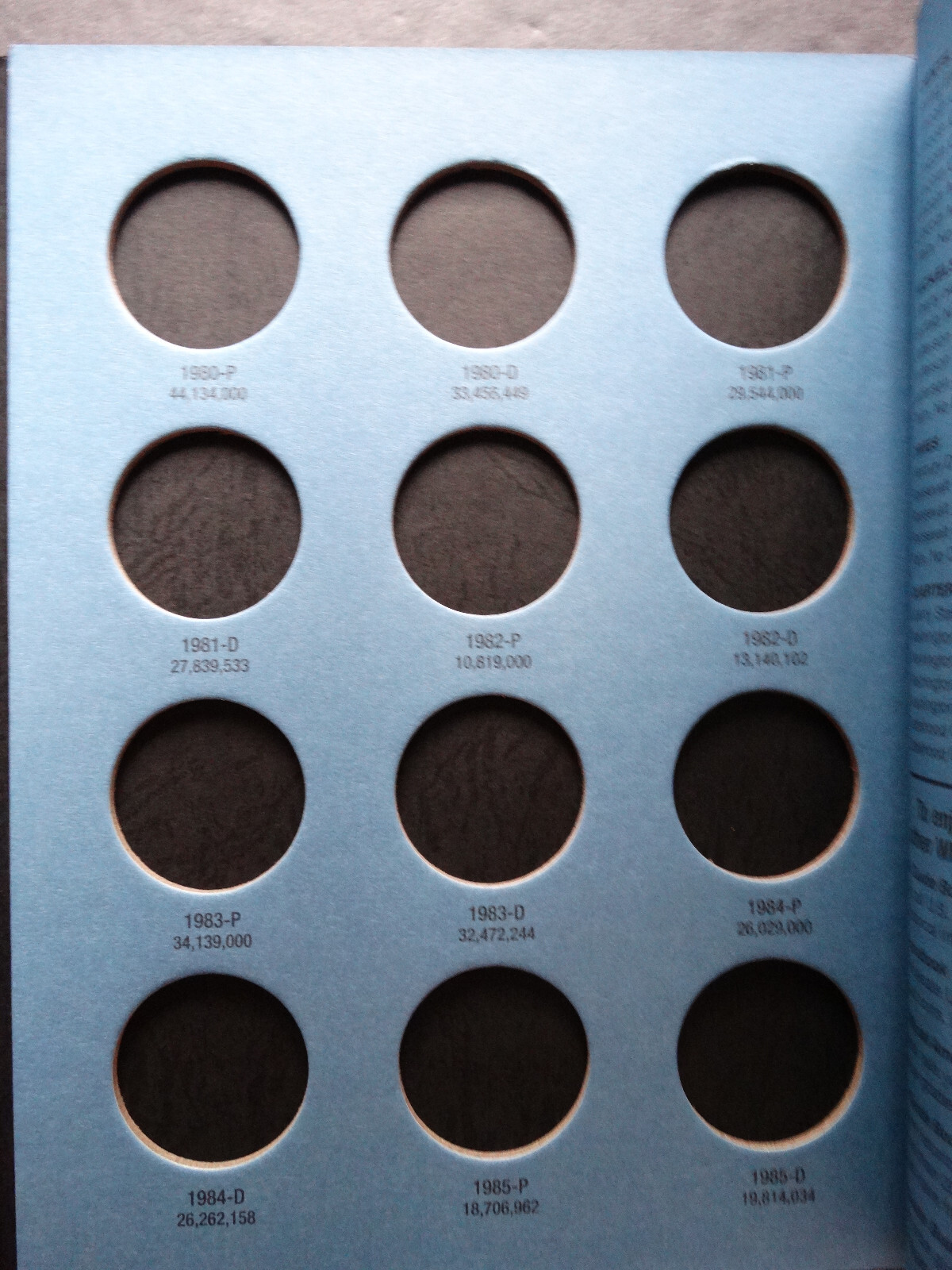 Set of 4 - Whitman Kennedy Half Dollar Coin Folders Number 1-4 1964-2025 Book