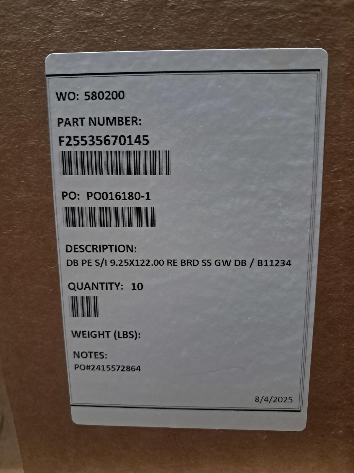 Lot of 10 Flex Kleen - B11234 - Filter Bag/Sock - NEW