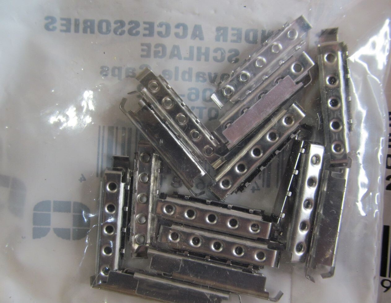 25-PACK ALLEGION/ SCHLAGE F506-452 COMPRESSIBLE CYLINDER REMOVEABLE TOP CAPS F50