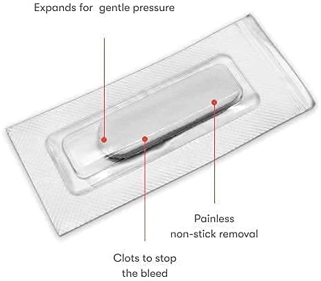 Nampons Nosebleed Plugs - 24 Ct with Clotting Agent, Fast Relief, Medical Grade