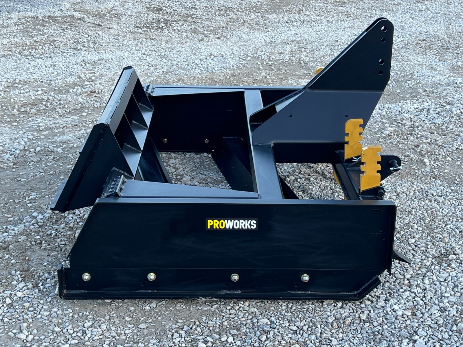 72" Box Scraper Grader Scarifier Attachment Skid Steer Tractor 3PT CAT 1 Hitch